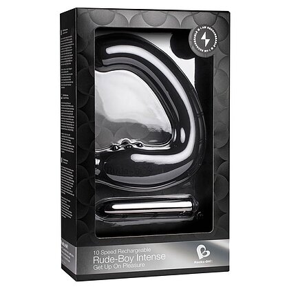 Stimulator Prostată Rude-Boy Intense Negru