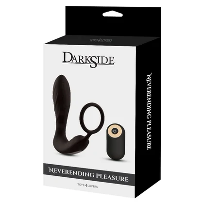 Stimulator Prostatic cu Inel Penian Toyz4lovers — Vibrație Negru