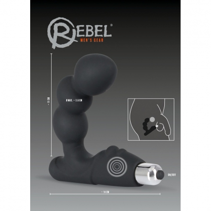 Stimulator Rebel Prostate Negru