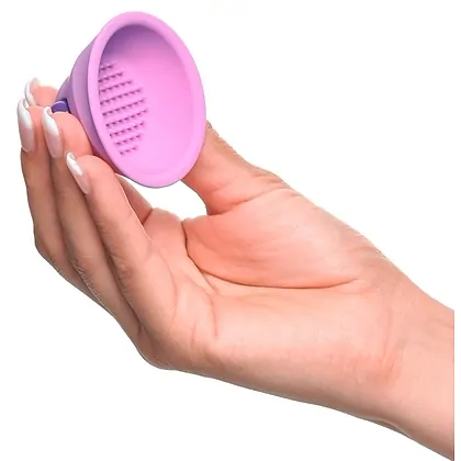 Stimulator Sfârcuri Cu Vibrații Mov