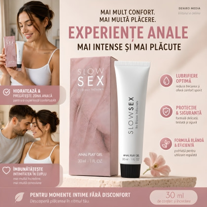 Stimulent Relaxant Slow Sex Anal Play Gel 30ml