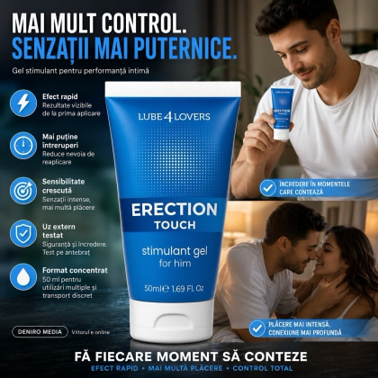 Stimulent Erecție Touch For Men 50ml