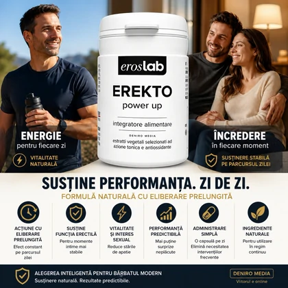 Stimulent Erecție Maximă Erekto Sexual 30buc