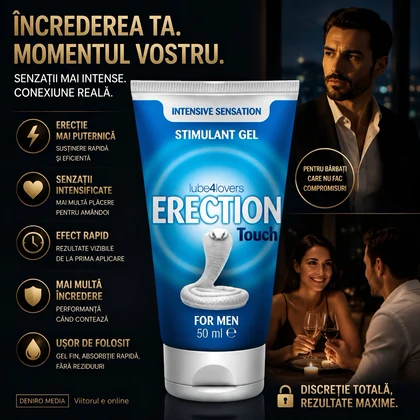 Stimulent Erecție Touch For Men 50ml