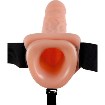 Strap-On 18cm Vibrating Hollow
