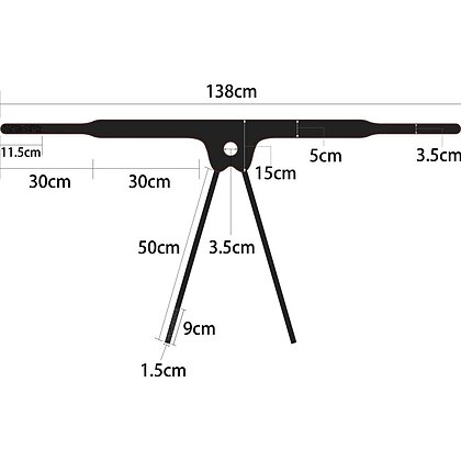 Strap-On Ajustabil Cu 10 Funcții De Vibrație Maro
