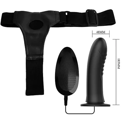 Strap On Bărbați Myron Pretty Love Negru