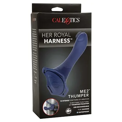 Strap-On Her Royal Harness Me2 Thumper Albastru