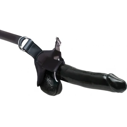 Strap-On Hollow 30cm Negru