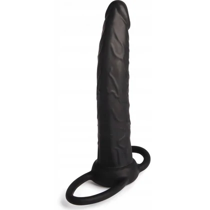 Strap-On Stimulare Anală Double Prober Negru