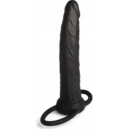 Strap-On Stimulare Anală Double Prober Negru