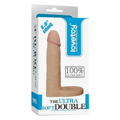 Strap-On The Ultra Soft Double 15cm