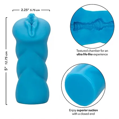 Stroker Bunny Albastru: Masturbator Realist Compact