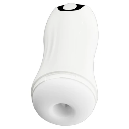 Stroker Masturbator 10 Moduri Vibrație 3 Viteze Sucțiune Alb