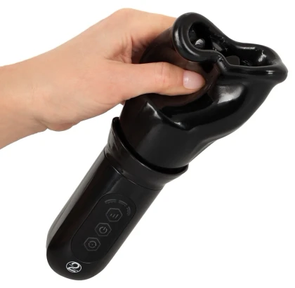 Stroker Rotativ Reîncărcabil — 4 Moduri, 3 Viteze, 8 cm Negru