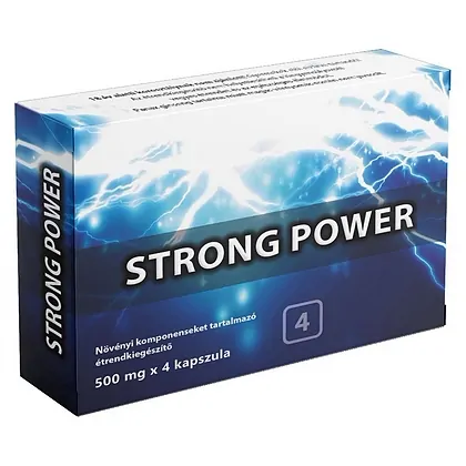 Strong Power MAX Supliment Pentru Bărbați 4capsule