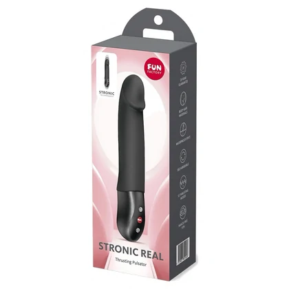STRONIC REAL — Pulsator Punct G, 7 Viteze, Reîncărcabil Negru