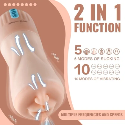 Sucktroker II Mistress — 10 Vibrații, 5 Aspirații