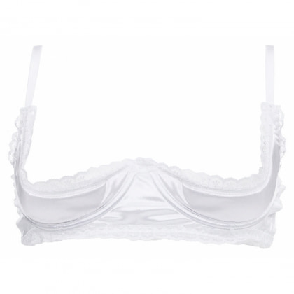 Sutien Half Cup Amorable Alb S