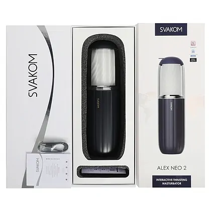 Svakom Alex Neo 2 Reîncărcabil 7 Moduri Control App Negru