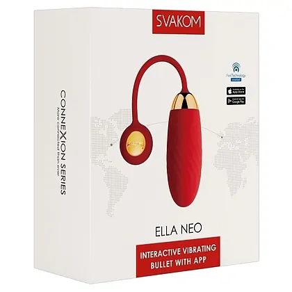 Svakom Connexion Series Ella Neo App Controlled Roșu