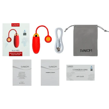 Ou Vibrator Svakom Ella Neo cu Control Prin Aplicație