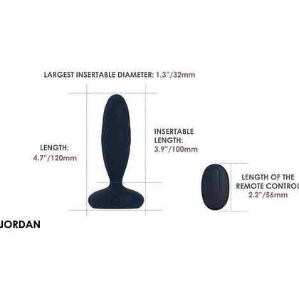 Svakom Jordan Bleumarin: Vibrație și Împingere 7 Moduri