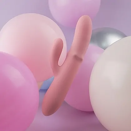 Svakom Mora Neo Peach Pink, Rabbit Reîncărcabil 5 Moduri