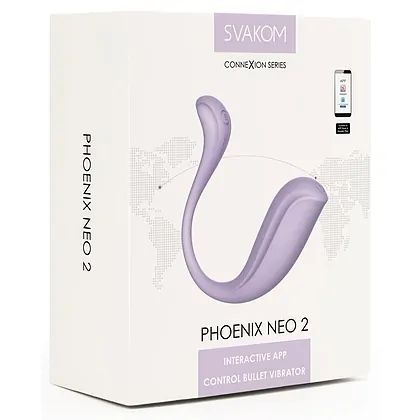 SVAKOM Phoenix Neo 2 Pastel Lilac — 11 Moduri, 2 Motoare
