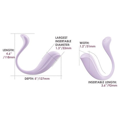 SVAKOM Phoenix Neo 2 Pastel Lilac — 11 Moduri, 2 Motoare Mov