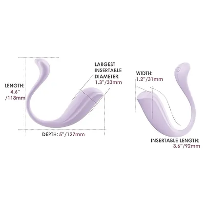 SVAKOM Phoenix Neo 2 Pastel Lilac — 11 Moduri, 2 Motoare Mov