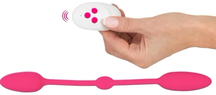 Sweet Smile Double Pleasure Love Balls 2 X 10 Moduri Roz