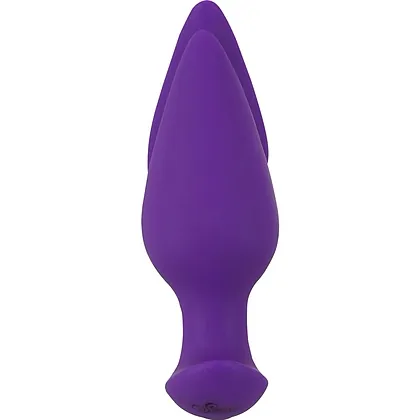 Sweet Smile Plug Panty 2în1, Reîncărcabil, 7 Moduri Mov