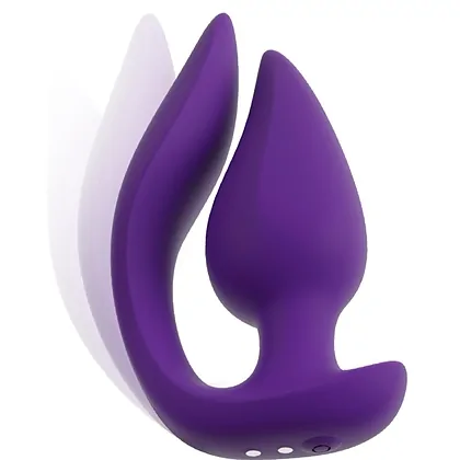 Sweet Smile Plug Panty 2în1, Reîncărcabil, 7 Moduri