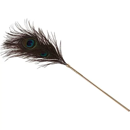 Taboom Dona Peacock Tickler Pene Paun Roz Auriu 27 cm