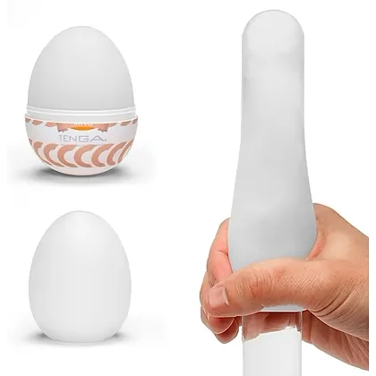 Tenga Egg Ring Single Alb