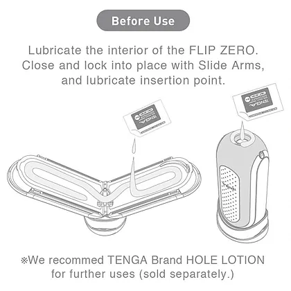 Tenga Flip Zero Gravity Black — 160 Mm Inserabil, Reutilizabil