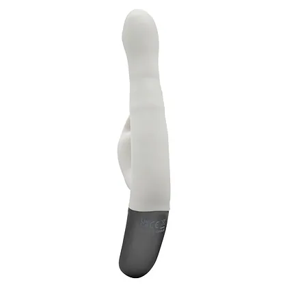 TITANZ 8.5 SILICONE RECHARGEABLE VIBRATOR IN IVORY WHITE