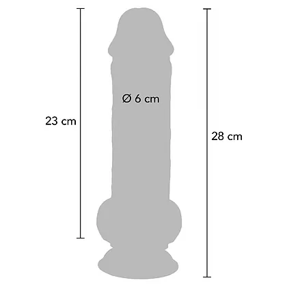 ToyJoy Get Real Deluxe — 28 cm, Senzaţie Naturală