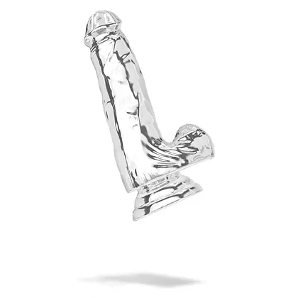 TOYJOY Get Real Transparent 15 cm — Fixare cu Ventuză