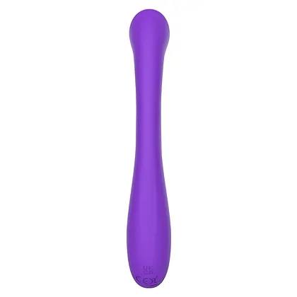 ToyJoy Luna – Vibrator Punct G Din silicon, 7 Moduri Mov