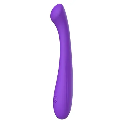 ToyJoy Luna – Vibrator Punct G Din silicon, 7 Moduri Mov