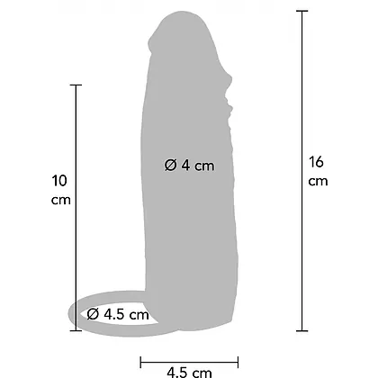 ToyJoy Manșon Vibrant 16 cm