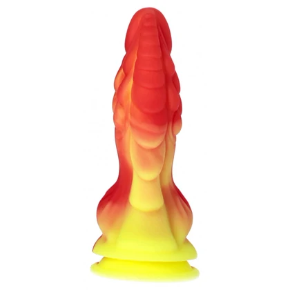Toyz4lovers Ade Gode Monster Dildo Din silicon cu Ventuză Roșu