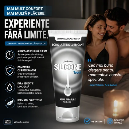 Toyz4Lovers silicone Touch 100 ml: Alunecare anală