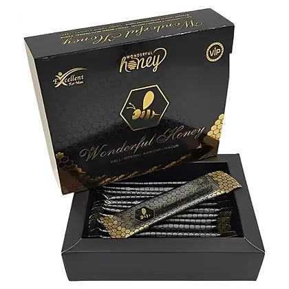 Tratament Potență Wonderful Miere Plic 12buc x 12g