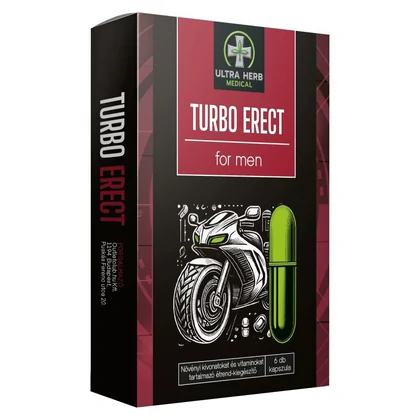 Turbo Power Pills Potență și Vigoare Intimă 6 Capsule