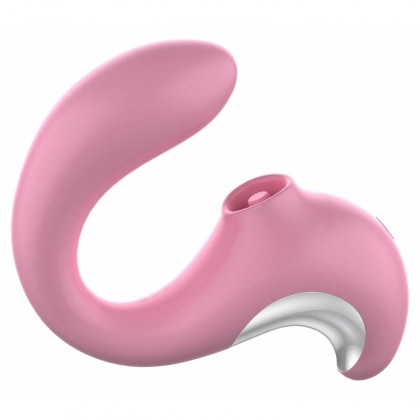 TWIST Vibrator Clitoral Roz — 7 Moduri, Reîncărcabil