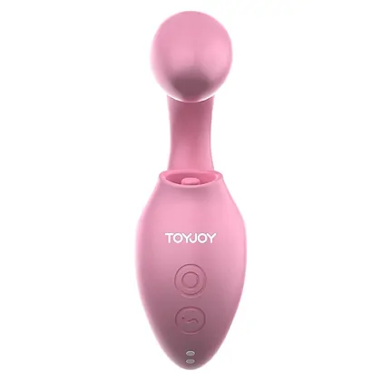 TWIST Vibrator Clitoral Roz — 7 Moduri, Reîncărcabil