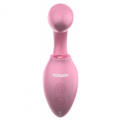 TWIST Vibrator Clitoral Roz — 7 Moduri, Reîncărcabil